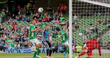 WATCH: Jonathan Walters went from Goal of the Season to football blooper reel very quickly