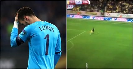 Hugo Lloris was made to look like a right goon after injury time silliness