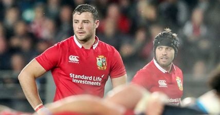 Robbie Henshaw saves certain try by taking out two Highlanders with last-ditch tackle