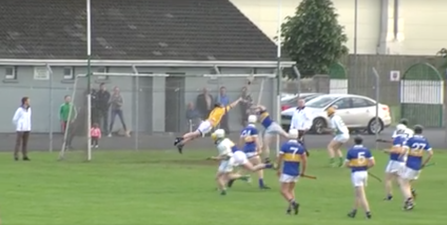 WATCH: Goalkeeper pulls off the most spectacular of saves in Junior hurling final