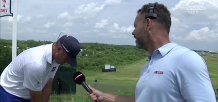 WATCH: The most awkward piece of television ever inspired by Matt Kuchar