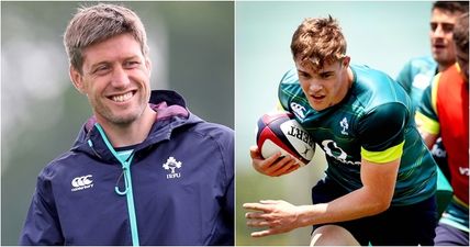 Ronan O’Gara reveals how Garry Ringrose injured him during Ireland training