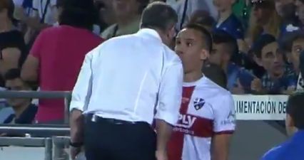 Manager headbutts his own player after he’s substituted