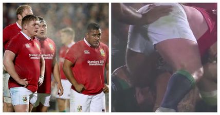 Mako Vunipola slapped Tadhg Furlong very hard and a certain Irish based New Zealander found it hilarious