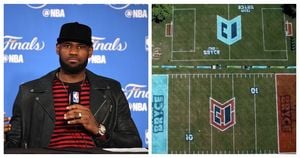 LeBron James party