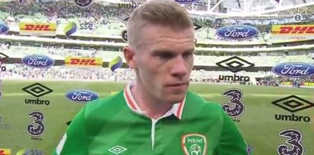 James McClean could be in trouble with Fifa… just as he predicted