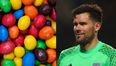 Confused football fans react to Ben Foster’s bizarre M&M-eating technique