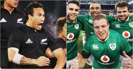 Sean Cronin recalls brilliant story about facing a topless Kiwi in first haka experience