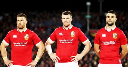 Special moment for Ireland’s Lions squad members as one particular Irish man presents their jerseys