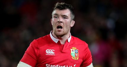 Peter O’Mahony whips up the most Irish breakfast possible on Lions tour