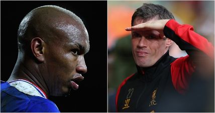 Jamie Carragher snipes back at El-Hadji Diouf in brilliant fashion