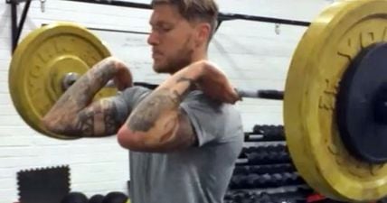 Jeff Hendrick is banging out the squats and dead-lifts in his off-season gym routine