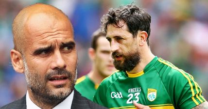 Paul Galvin meets Pep Guardiola and you better believe he kitted him out