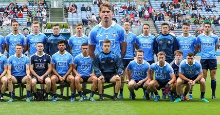 How to make yourself look massive for a GAA team photo