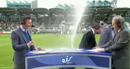 Brian Kerr and Co. get drowned by Tallaght sprinklers