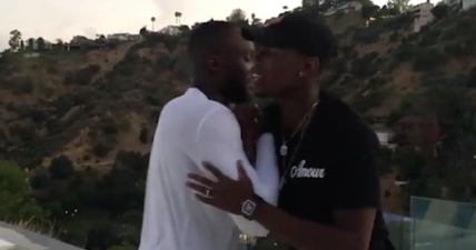 Romelu Lukaku telling Paul Pogba he’s joining him at Old Trafford is just beautiful