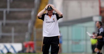 Something you don’t see too often with Brian Cody happened for Richie Hogan substitution