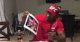 Yoel Romero burns picture of Michael Bisping and Union Jack as revenge