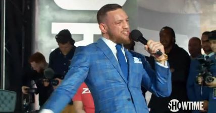 Conor McGregor is back and he absolutely tore Floyd Mayweather to shreds