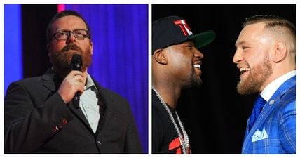 Frankie Boyle summed up in two Tweets why we will all watch McGregor vs. Mayweather