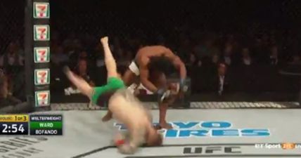 Conor McGregor’s teammate knocked out by a throw at UFC Glasgow