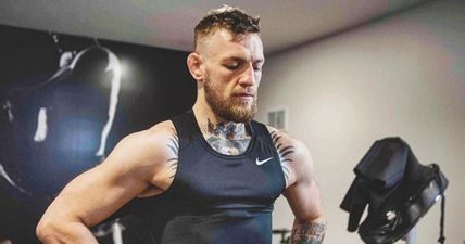 Conor McGregor looks to be in absolutely phenomenal shape as he trains in Las Vegas