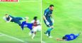 Chelsea fans livid after sickening challenge by Arsenal’s David Ospina on Pedro