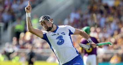 Maurice Shanahan was rocking a farmer’s tan to beat all others after Waterford triumph