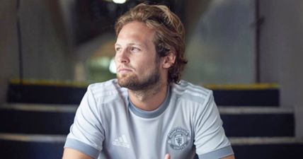 Daley Blind had an absolute mare with his post of Manchester United third kit