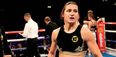 It’s hard to miss the injury Katie Taylor has heading into her American debut