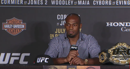 Jon Jones exudes class when asked about mother, who recently passed away