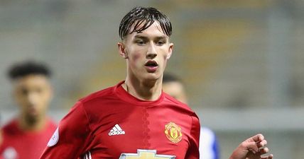 Manchester United prospect responds perfectly to heckle… then reportedly ruins it