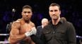 Wladimir Klitschko’s message to Anthony Joshua is a credit to the sport of boxing