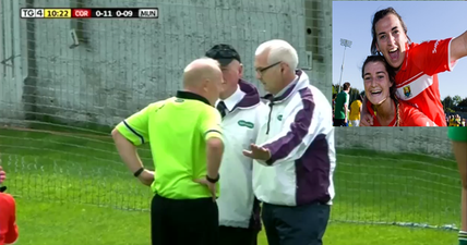 History was made during Cork Monaghan Ladies Gaelic Football game