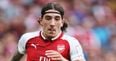 Fans had an issue with Hector Bellerin’s pose in the Sky team line-up graphics