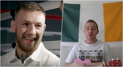 Conor McGregor makes class gesture to Irish fan who wrote brilliant song about him