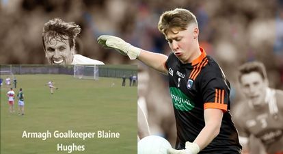 WATCH: Armagh goalkeeper turns outfield saviour in remarkable club game