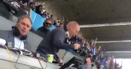 Safe to say John Mullane didn’t follow press box etiquette at Croke Park