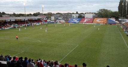 Irish football fans will get ultimate nostalgic buzz when they see replica of League of Ireland stadium