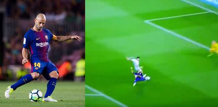 Sit back and enjoy the best tackle you’ll see all season by Javier Mascherano