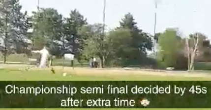 We may just have seen the future of settling GAA draws with crazy semi-final shootout