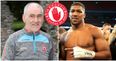 Anthony Joshua joins Tyrone 4 Sam movement but jersey definitely isn’t player-fit