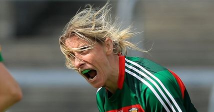 Cora Staunton is so good she can score 1-1 with one shot… apparently