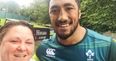 It sounds like Bundee Aki had a tough initiation to the Ireland squad