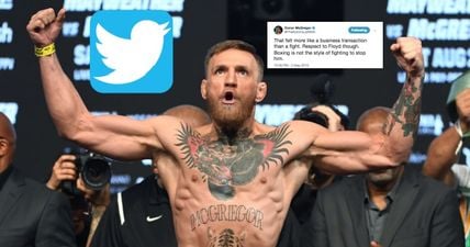 Old tweet suggests Conor McGregor had plan to beat Floyd Mayweather for a long time