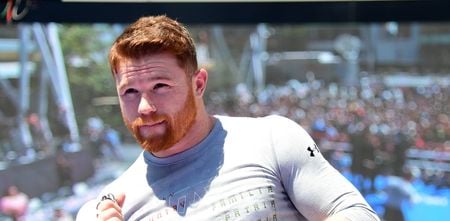 Canelo Alvarez looking absolutely ripped ahead of Gennady Golovkin fight