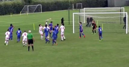 Galway youngster scores one hell of an overhead volley against Leicester City