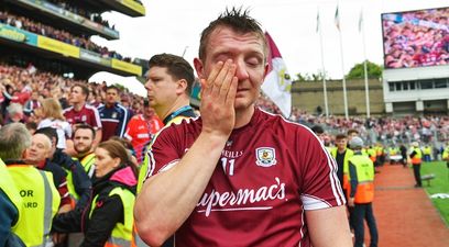 It was far from Galway’s dressing room Joe Canning was more than an hour after match