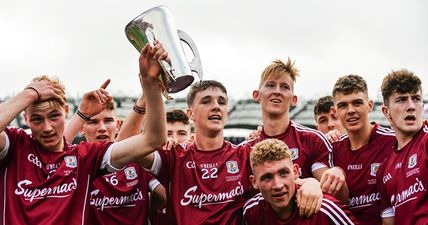 Galway minors are looking too damn slick with bold shirt, jeans combo at post-match banquet