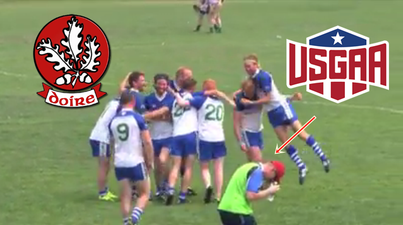 WATCH: Derry legend redefines joy during celebrations of his North American club’s victory